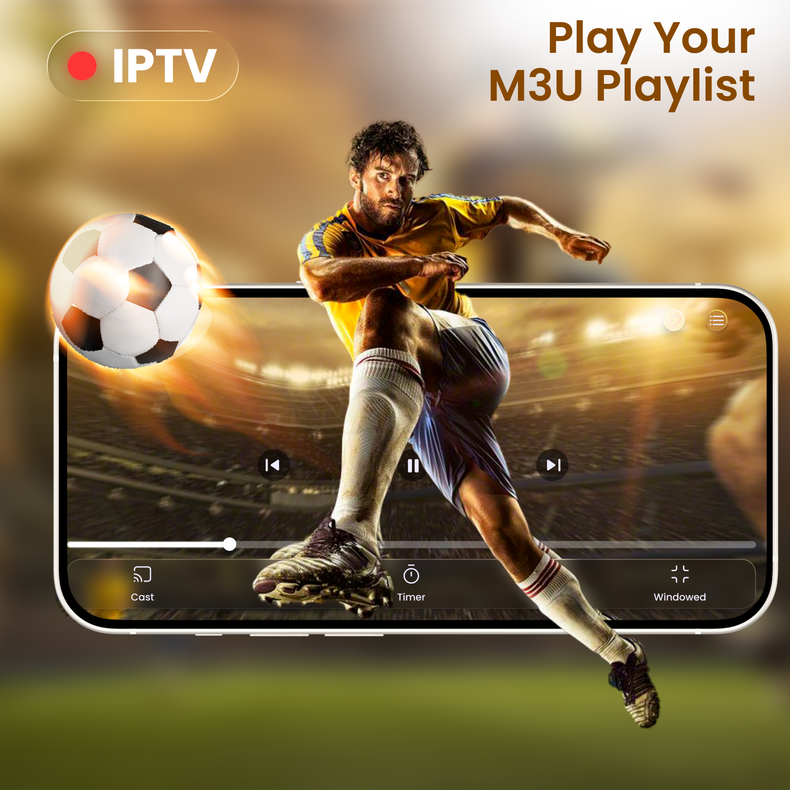 Play your M3U playlist